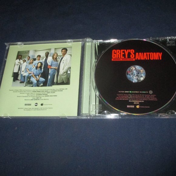 Grey's Anatomy the Original Television Soundtrack) (CD, 2005, Various Artists) - Picture 2 of 3